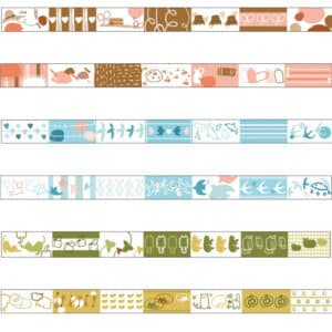 Matériel de décoration. Autocollants