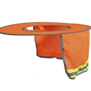 Casque pare-soleil. Protection solaire avec bande réfléchissante