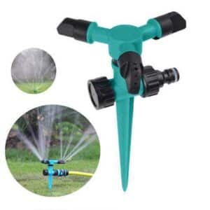 Arroseur à trois broches avec prise de terre