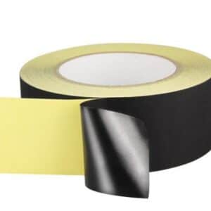 Ruban en tissu acétate noir