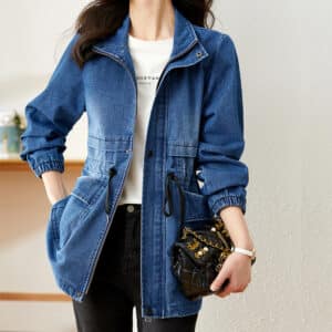 Veste en jean personnalisée pour femmes
