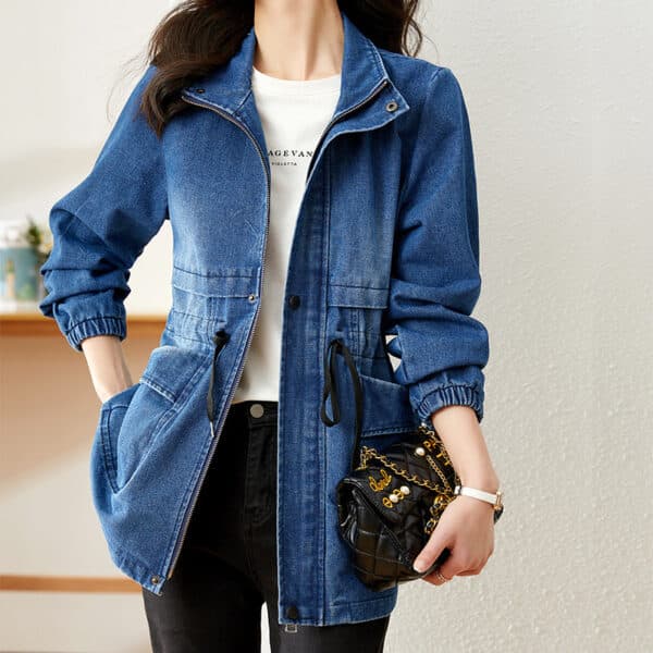 Veste en jean personnalisée pour femmes