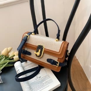 Sac à bandoulière carré tendance pour femmes – Image 2