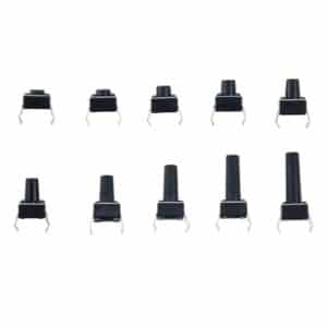 kit de commutateur à bouton tactile à interrupteur tactile 6*6