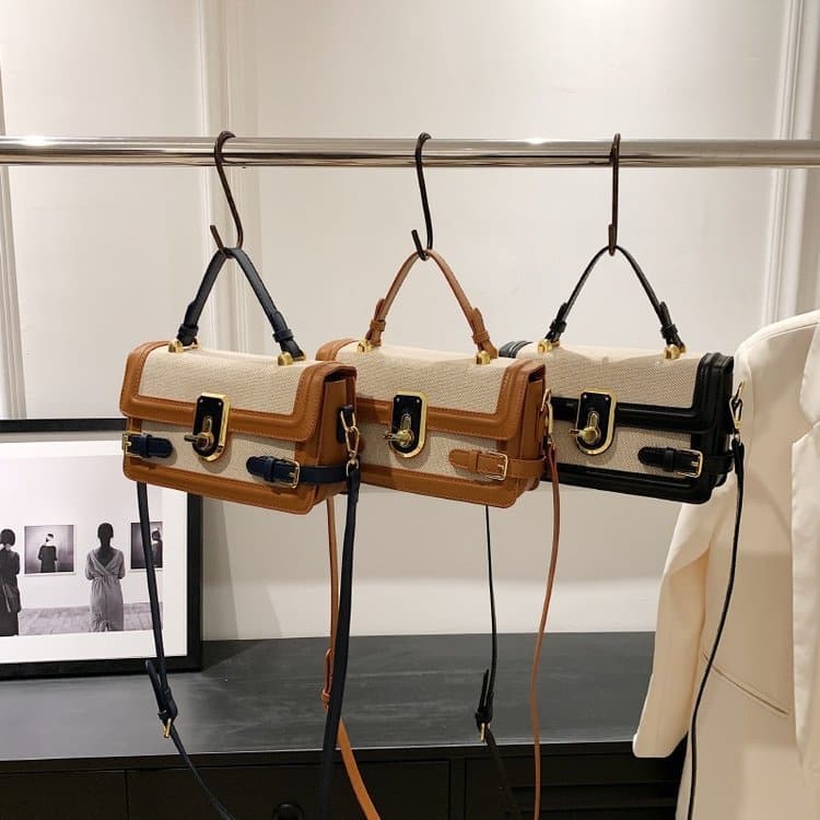 Sac à bandoulière carré tendance pour femmes – Image 5