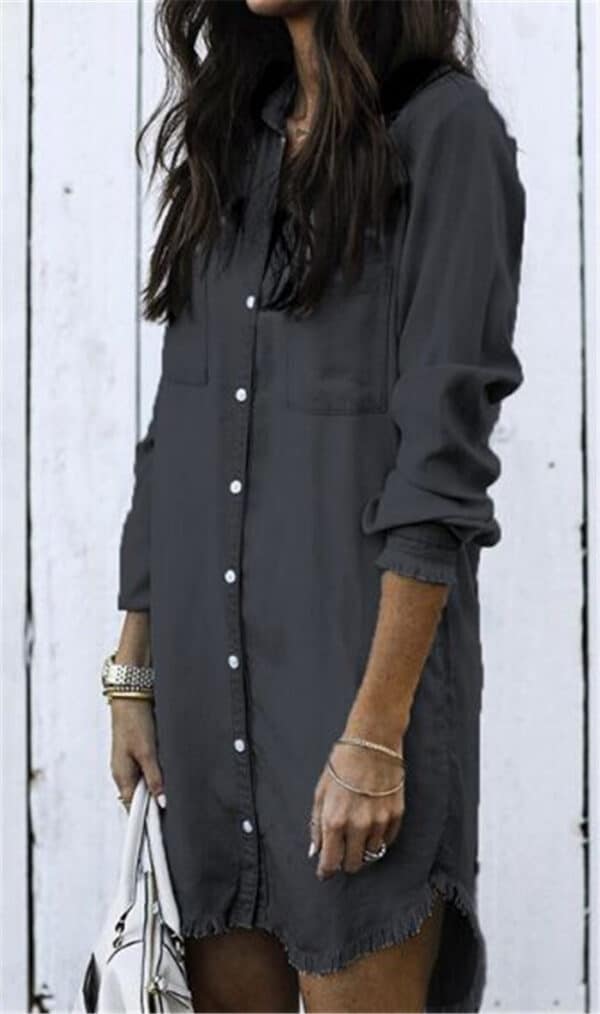 Robe en jeans tendance et à la mode pour femmes – Image 4