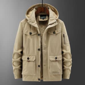 Manteau rembourré en coton pour hommes