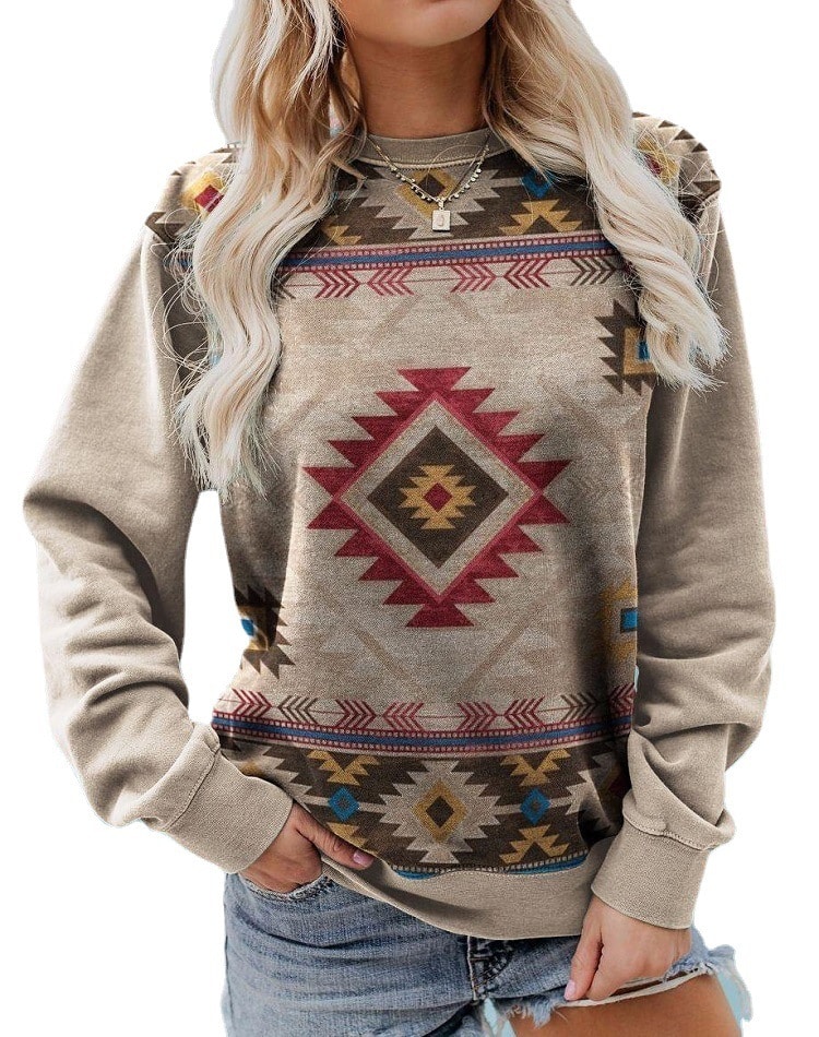 Sweat tendance moderne à manches longues à la mode pour femmes – Image 5