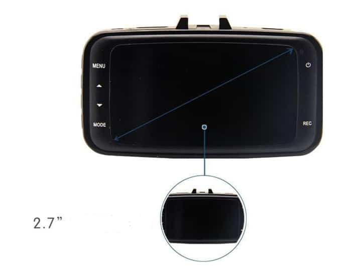 Enregistreur de conduite automobile ayant une résolution de 1080p HD – Image 2