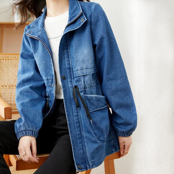 Veste en jean personnalisée pour femmes – Image 10