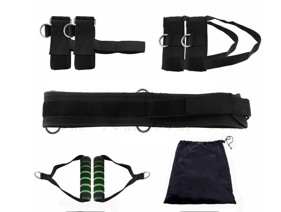 Accessoires de fitness. Outils d'entraînement sportifs. Corde d'entraînement élastique en latex – Image 2