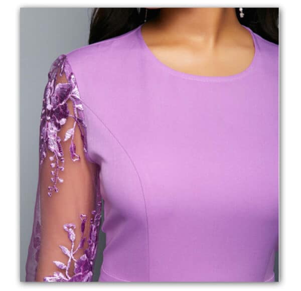 Robe à manches longues à la mode pour femmes – Image 3