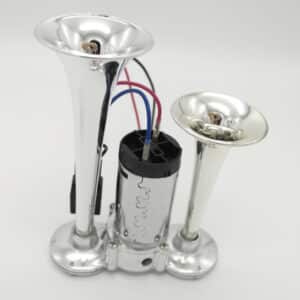 Klaxon avec relais à tube en métal pour voitures