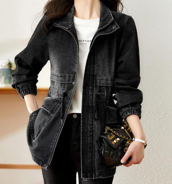 Veste en jean personnalisée pour femmes – Image 6