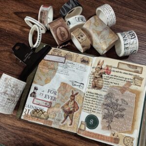 Jeu de rubans de papier