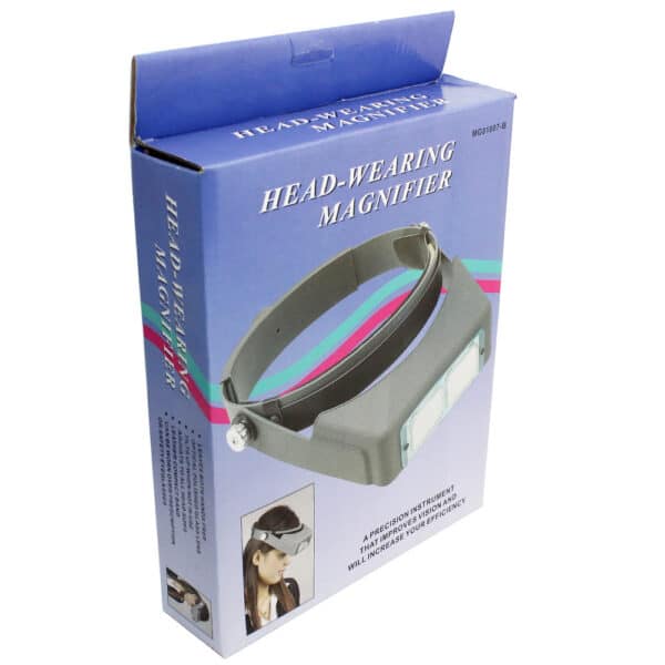 Porte-loupe. Loupe montée sur la tête à fort grossissement – Image 2
