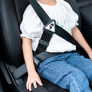 Boucle de garde d’épaule. Dispositif de réglage de la ceinture de sécurité de voiture pour enfants