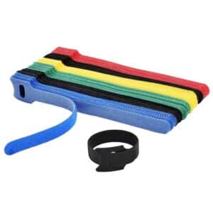 100 pièces/50pcs. Attache de câbles Velcro