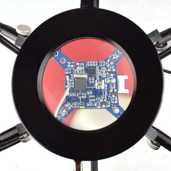 Loupe à lampe LED pour la station de soudure. Éparation station à souder LED – Image 5