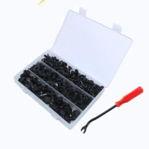 160 pièces. Vis d'expansion universelle en plastique pour automobiles