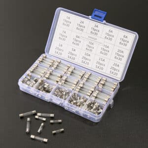 Fusible en verre. Fusible 1A ~ 20A