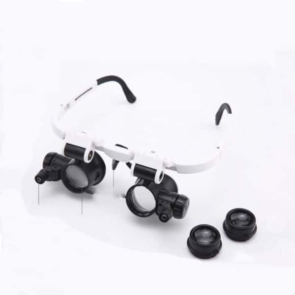 Lunettes à loupes monté sur tête – Image 5