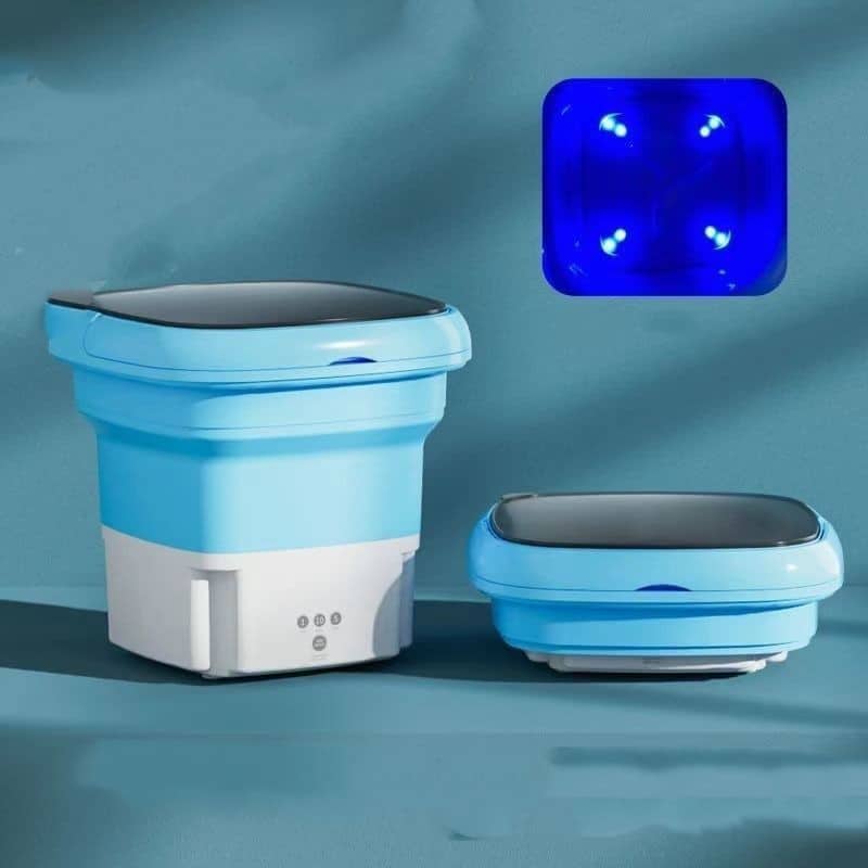 Mini-laveuse compacte portable et à piles – Image 2