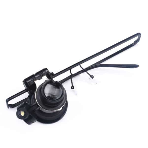 Outil de réparation de montres. Loupe lumineuse