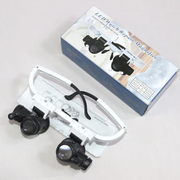 Lunettes à loupes monté sur tête – Image 2