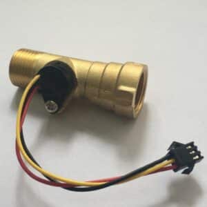 Capteur de débit de débitmètre d'irrigation de jardin. Machine de contrôle de l'eau