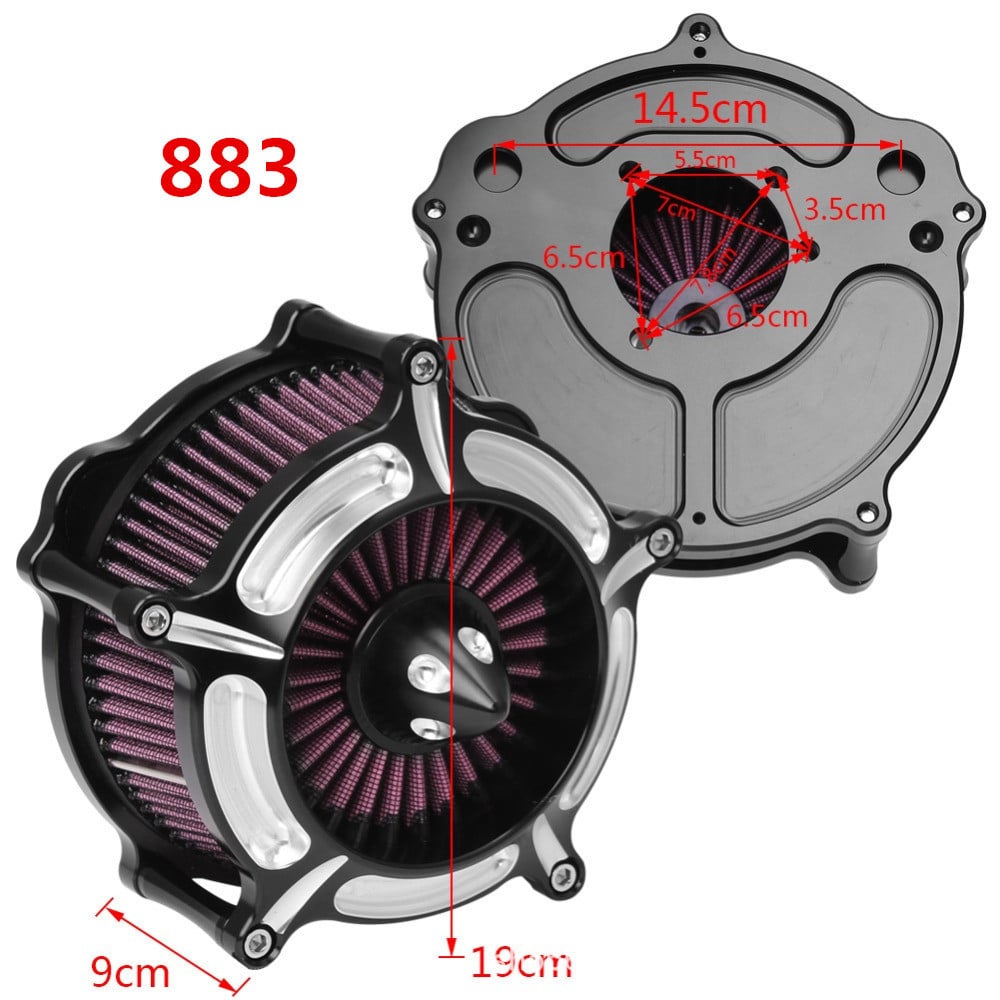 Grand filtre à air pour motos. Accessoires de modification des motos – Image 3