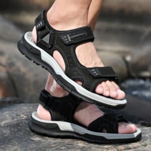 Chaussures d'été légères en peau de vache pour hommes