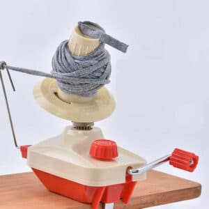 Enrouleur de fil de laine portable petit
