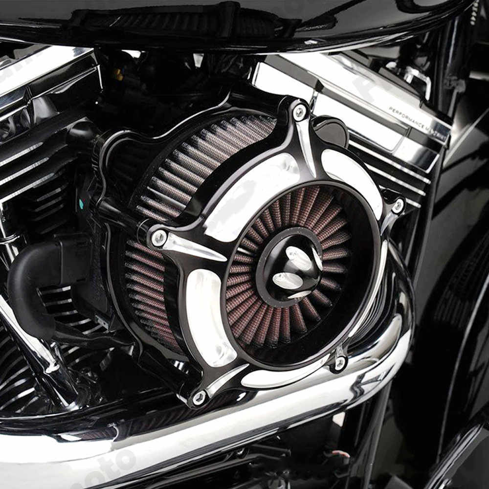 Grand filtre à air pour motos. Accessoires de modification des motos