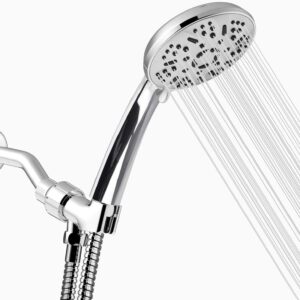 Pommeau de douche et de salle de bain à trois voies de suspension
