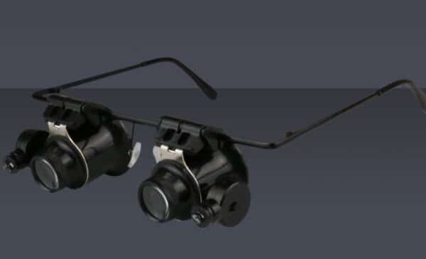 Lunettes à loupes à éclairage pour diverses réparations de métaux – Image 3