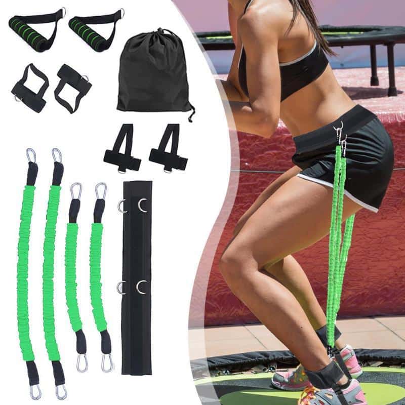 Accessoires de fitness. Outils d'entraînement sportifs. Corde d'entraînement élastique en latex – Image 6