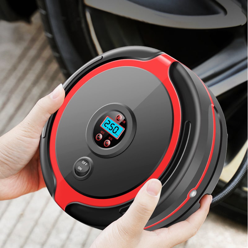 Pompe à Air Électrique Pour Vélo GPUTEK BG02 - 150 PSI, 5 Modes, Batterie 5200 MAh, Montage Cadre