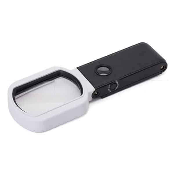 Loupe optique carrée et manuelle à LED pour détecteur d'argent – Image 2