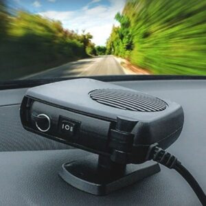 Chauffage électrique pour voitures. Soufflerie d'air chaud pour voitures