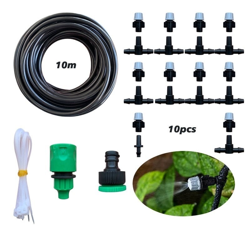 Ensemble de système de verdissement par brouillard d'eau pour tuyau d'arrosage de jardins – Image 6