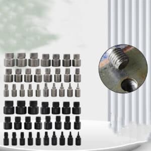 25 pièces. Extracteur de vis hexagonales