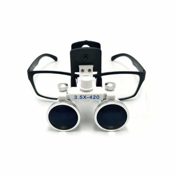 Loupe de type pince dentaire