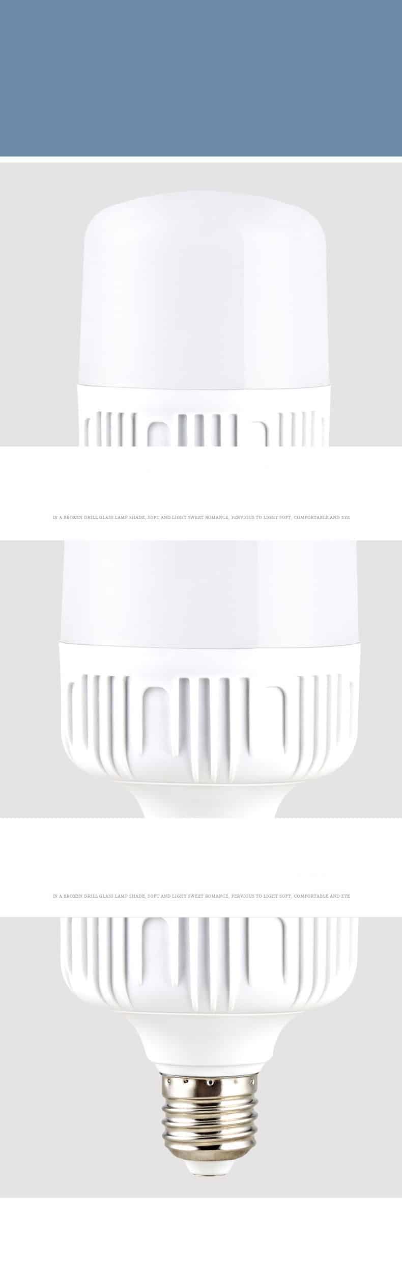 Ampoule à LED en forme de boule en plastique à économie d'énergie – Image 7