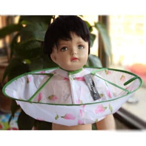 Cape de coiffure pliable pour enfants