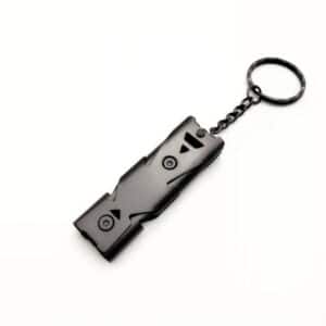 Sifflet de survie à double canon. Sifflet de détresse pour l'extérieur