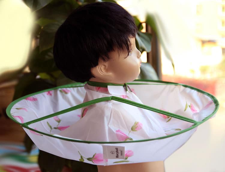 Cape de coiffure pliable pour enfants – Image 2