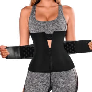 Ceinture abdominale pour réduire le ventre. Ensemble de 2 pièces pour femmes