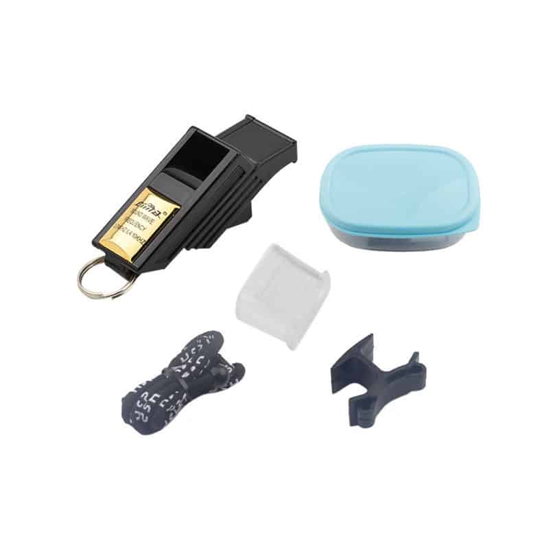 Lot De 6 Sifflets En Plastique Avec Cordon - Fort Son Pour Sport, Entraînement, Sécurité | Couleurs Variées