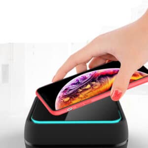 Lecteur de musique à support de charge sans fil